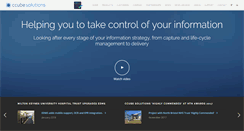 Desktop Screenshot of ccubesolutions.com